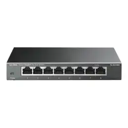 TP-Link - Commutateur - 8 x 10 - 100 - 1000 - de bureau (TL-SG108S)_2